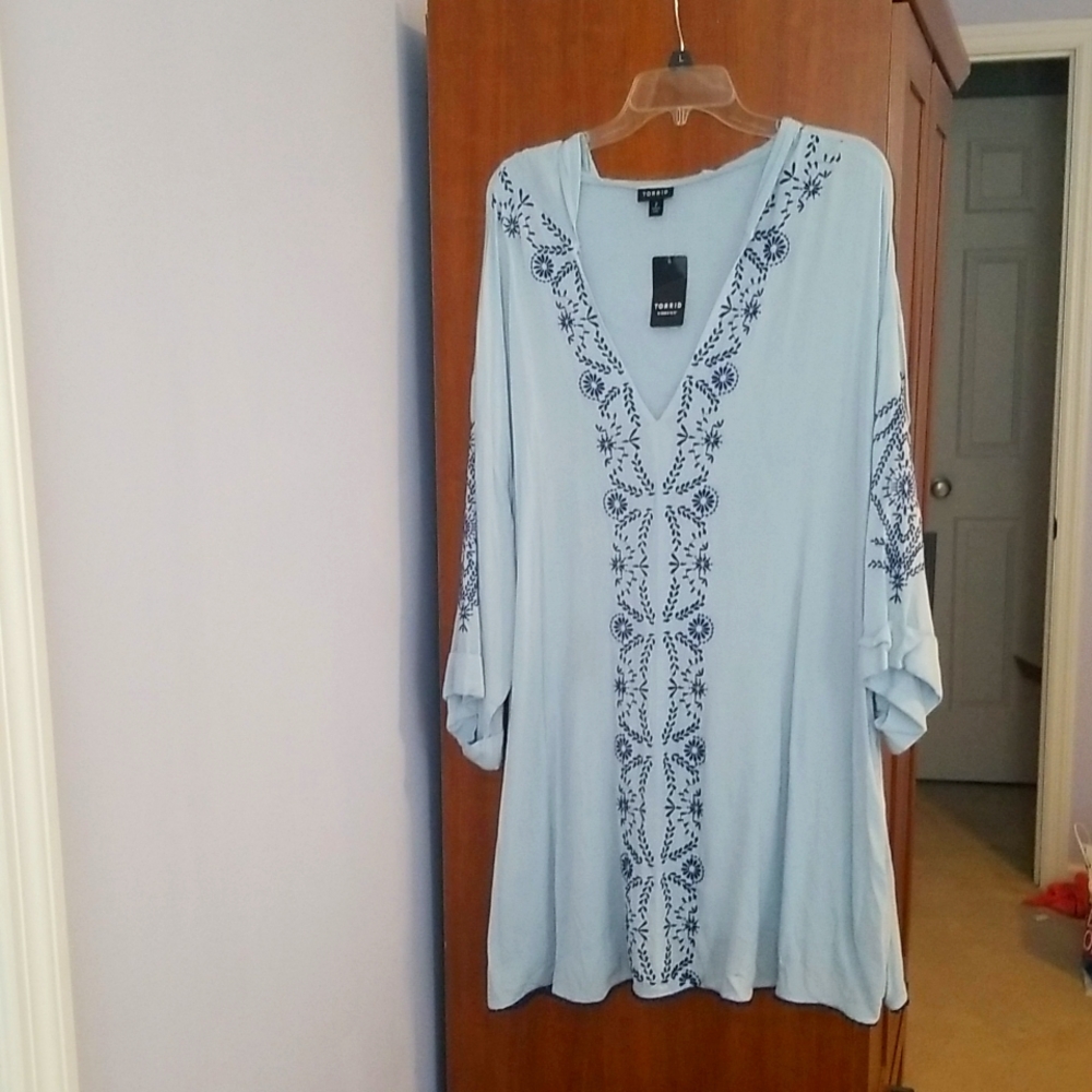Torrid sheer tunic